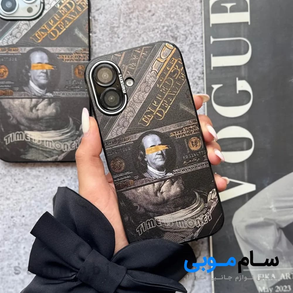 قاب Benjamin Franklin آیفون(کدC2017)؛ (قیمت به روز 1405 )