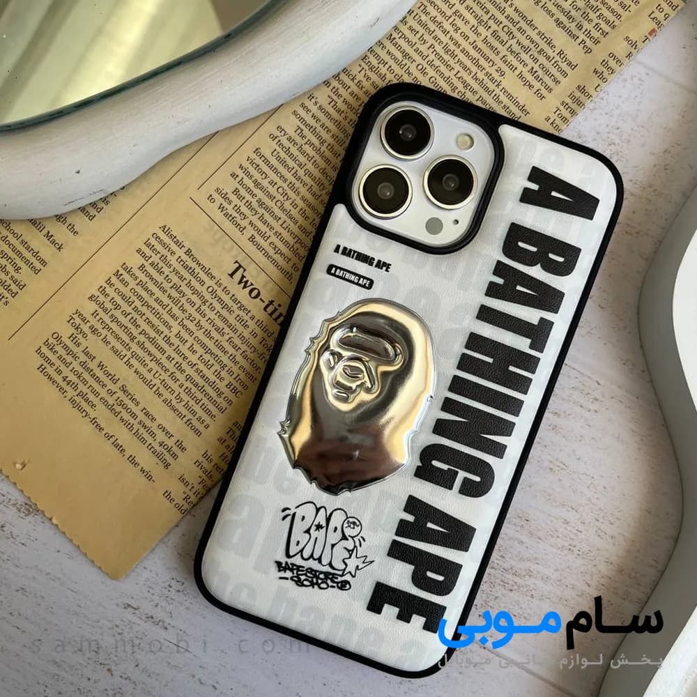 قاب A BATHING APE آیفون (کدC1743)؛ (قیمت به روز 1405 ) — تصویر ۴