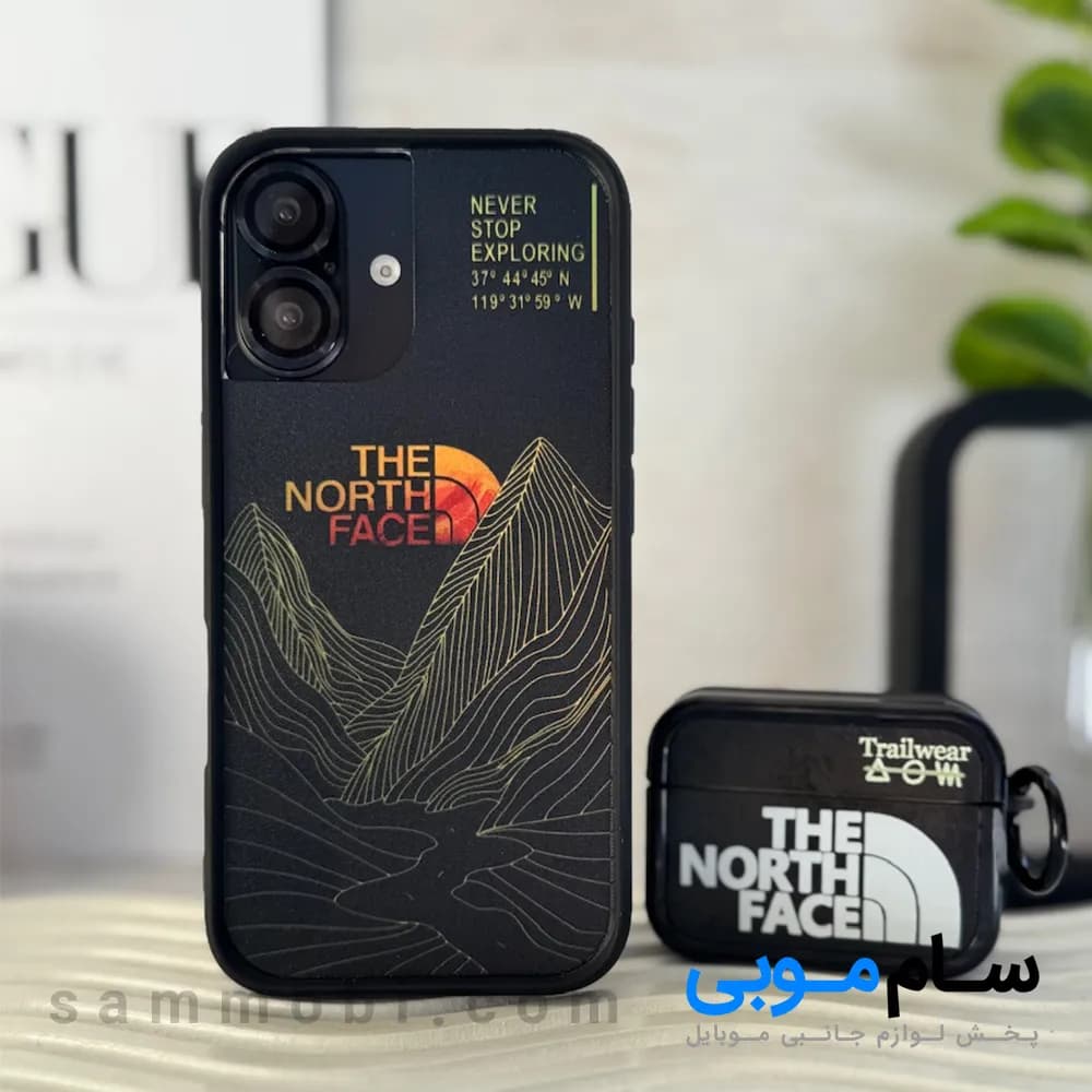 قاب North Face گلدن ادیشن آیفون(کدC1964)؛ (قیمت به روز 1405 )