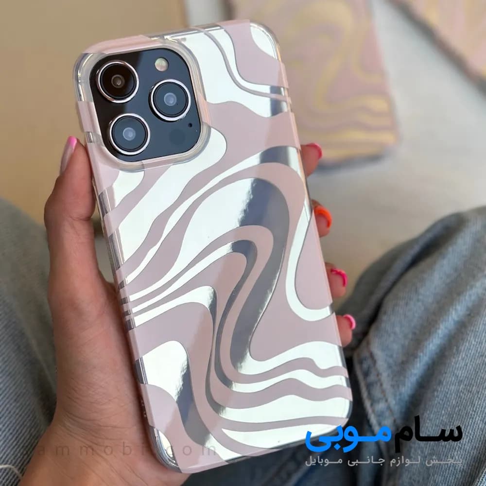 قاب Mirror Spiral آیفون(کدC1367)؛ (قیمت به روز 1405 )