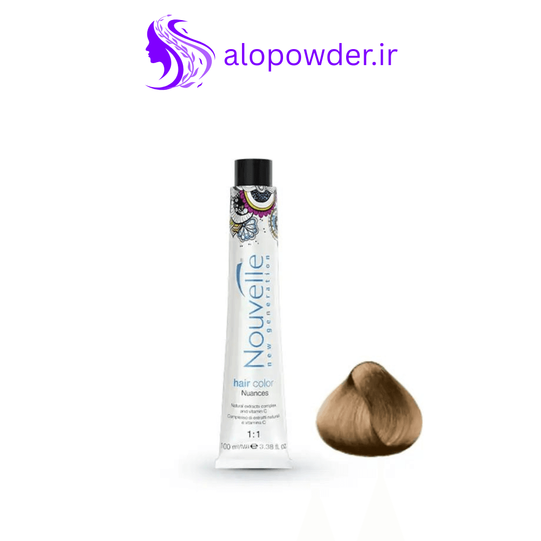رنگ مو بلوند غلیظ روشن نوول Nouvelle شماره 8.0 حجم 100ml