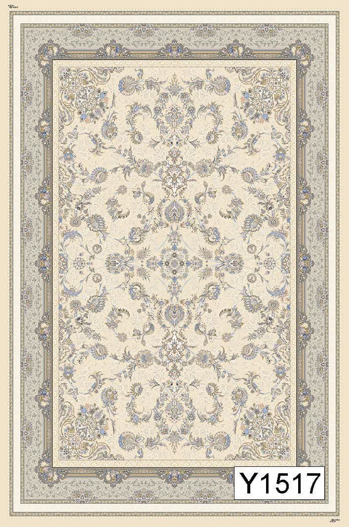خریدفرشینه 1500 گرم کرمی کد 1517 وی ای پی — تصویر ۲