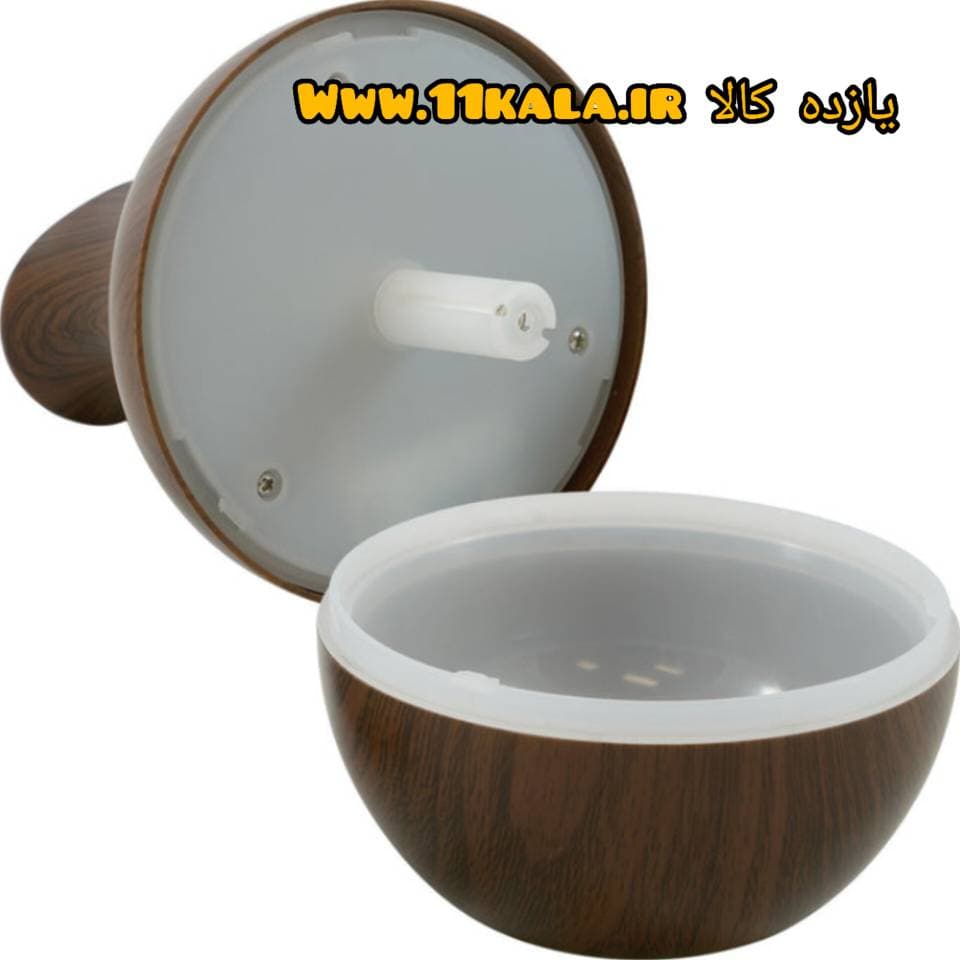 دستگاه بخور سرد طرح کوزه چوبی Mini USB — تصویر ۲