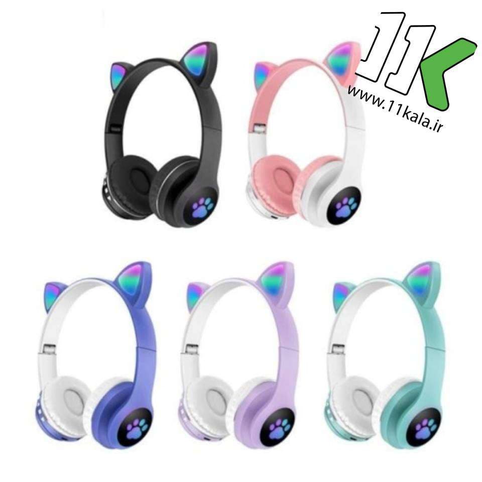 هدفون گوش گربه ای مدل mz-023 (کیفیت تضمینی) — تصویر ۲