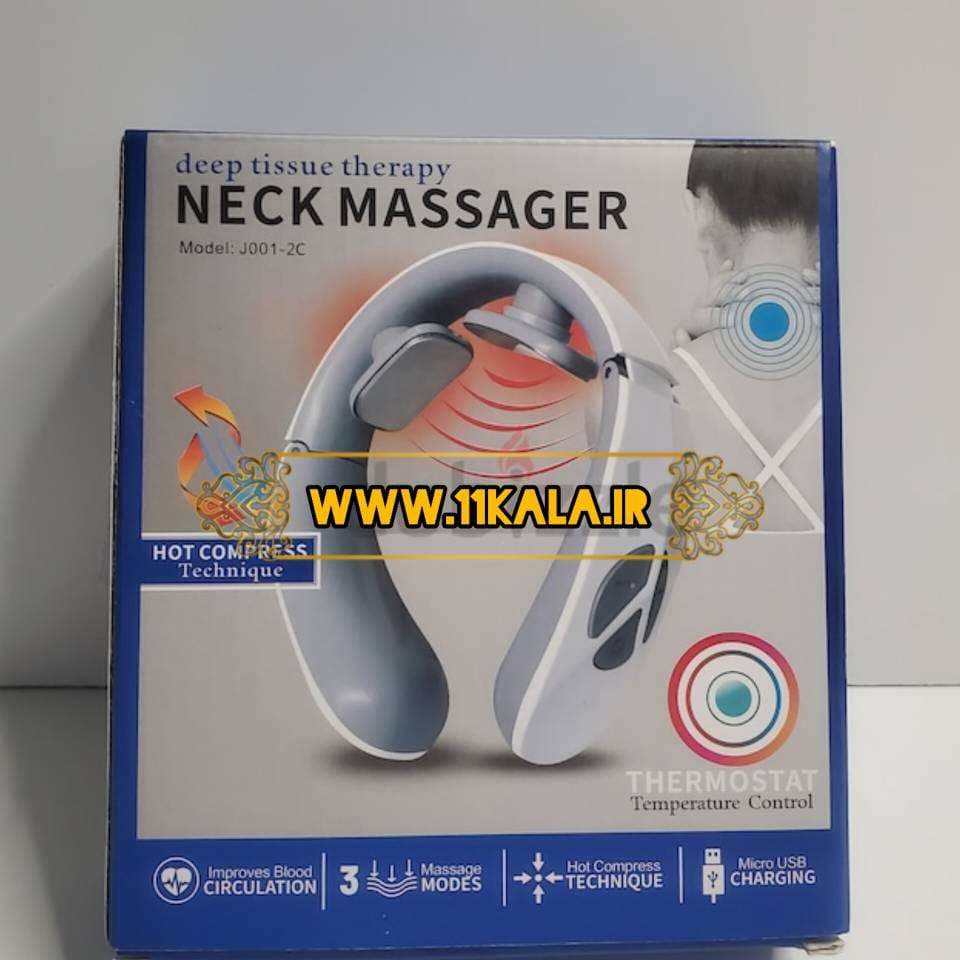 ماساژور گردن NECK MASSAGER J001-2C (کیفیت عالی وتضمینی) — تصویر ۴