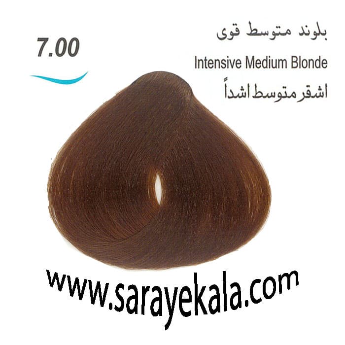 رنگ مو آرکیا 7.00 بلوند متوسط قوی در حجم 100 میل به