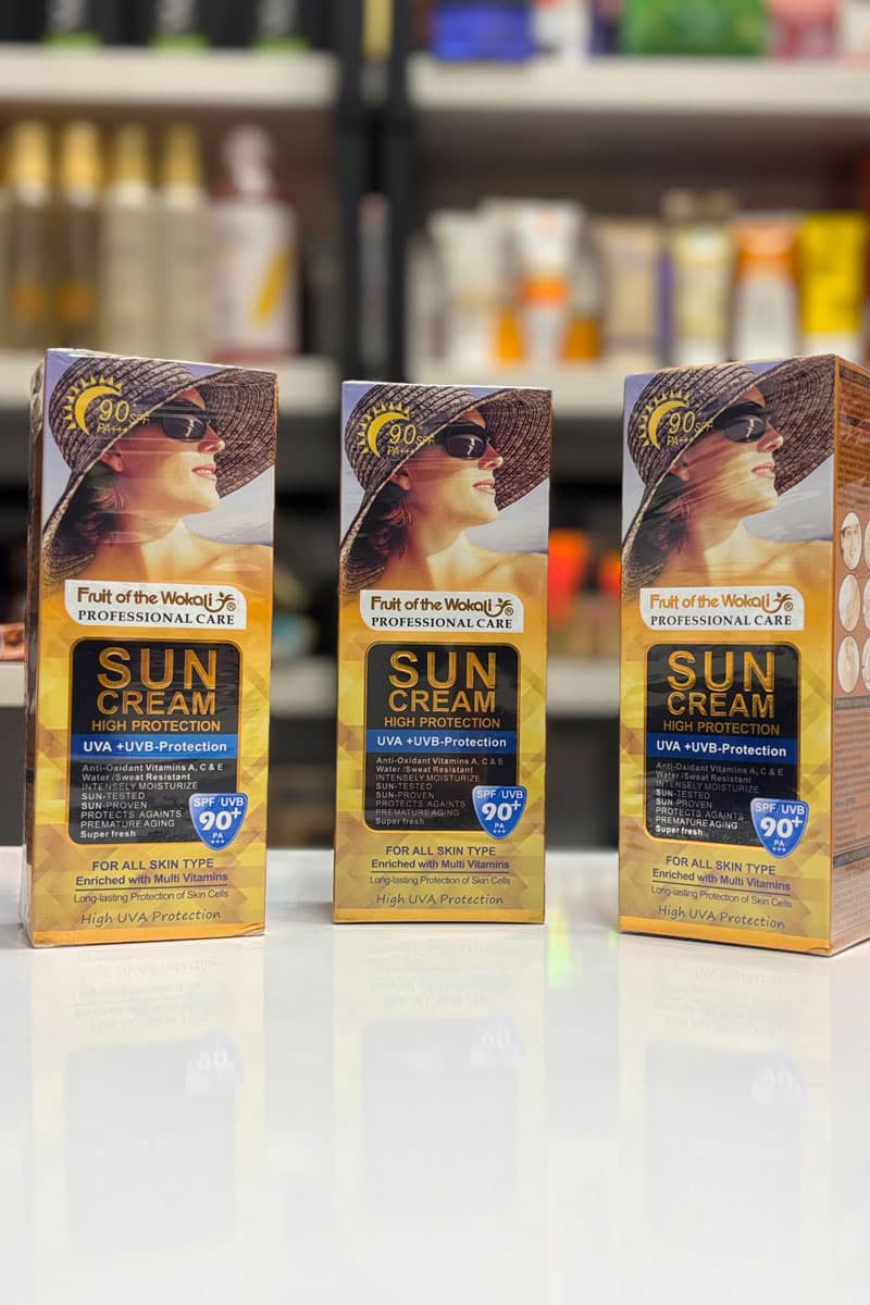 کرم ضدآفتاب وکالی spf90