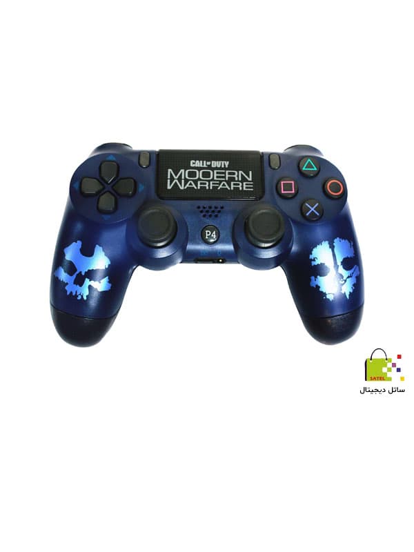 دسته PS4 طرح Call of Duty Modern Warfare آبی