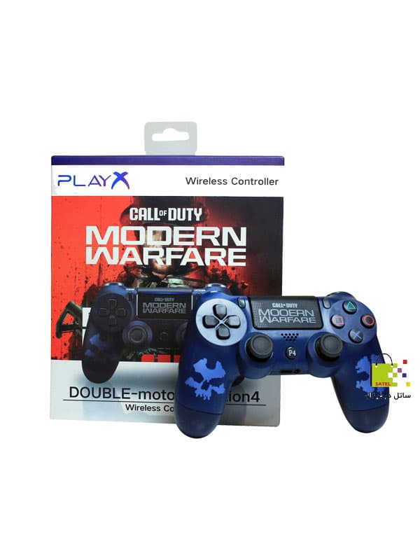 دسته PS4 طرح Call of Duty Modern Warfare آبی — تصویر ۳