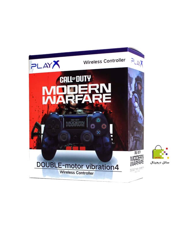 دسته PS4 طرح Call of Duty Modern Warfare آبی — تصویر ۴