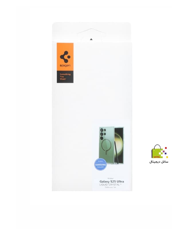قاب کریستالی s25 ultra اسپیگن liquid crystal — تصویر ۲
