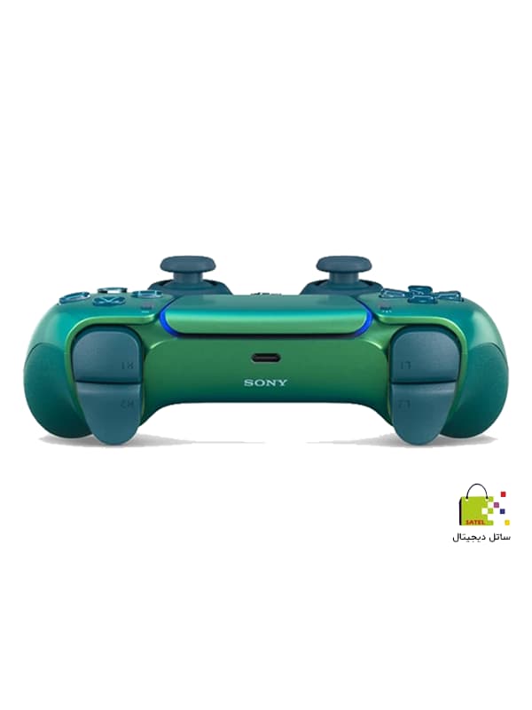 دسته PS5 دوال سنس | اصلی | آکبند | رنگ سبز متالیک Chroma Teal — تصویر ۳