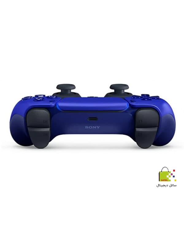 دسته PS5 دوال سنس | اصلی | آکبند | رنگ آبی متالیک Cobalt Blue — تصویر ۳