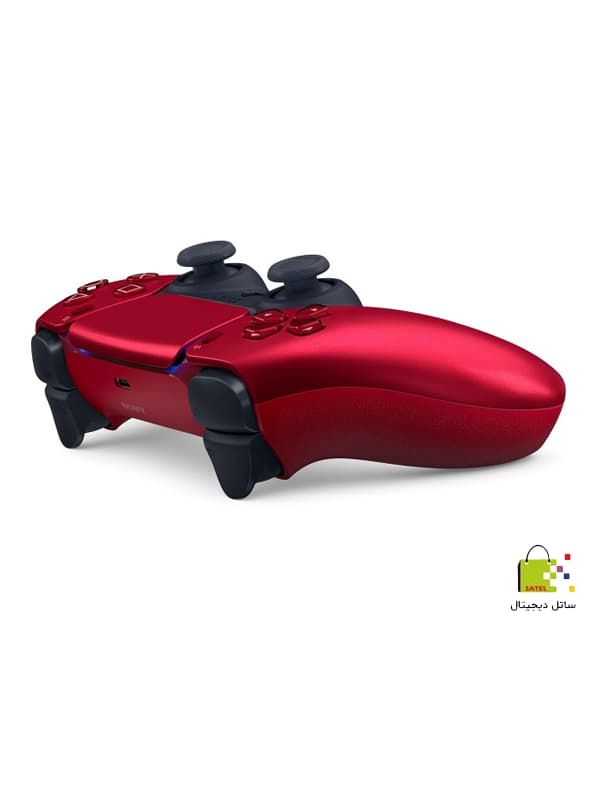 دسته PS5 دوال سنس | اصلی | آکبند | رنگ قرمز متالیک Volcanic Red — تصویر ۴