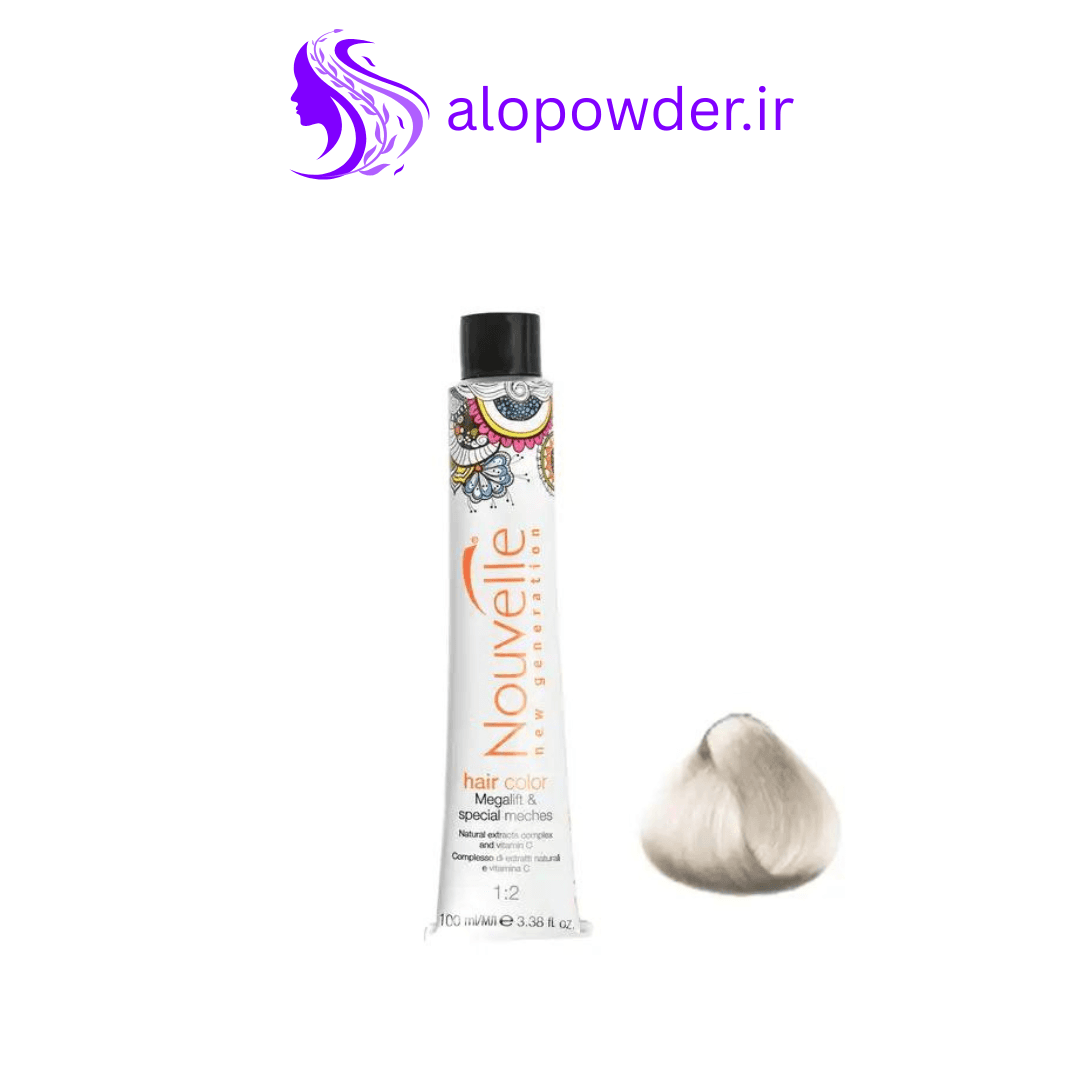 رنگ مو اولترا بلوند دودی نوول Nouvelle شماره 901 حجم 100ml