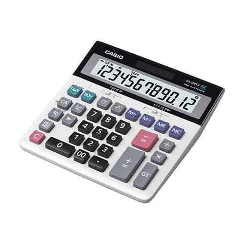 مشخصات، و خرید اینترنتی ماشین حساب کاسیو Casio DS-120TV — تصویر ۳