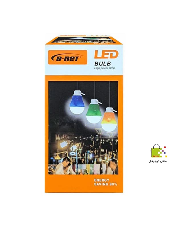 لامپ LED حبابی آویز دار USB دی‌نت D-NET