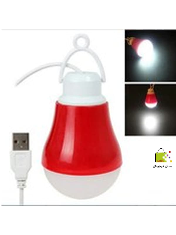 لامپ LED حبابی آویز دار USB دینت D-NET — تصویر ۳
