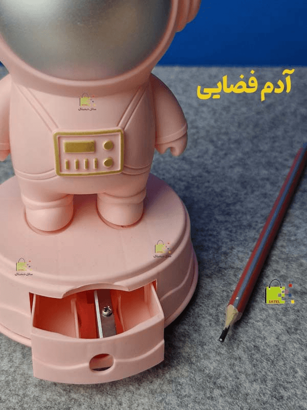 چراغ خواب عروسکی طرح آدم فضایی | ارسال فوری — تصویر ۵