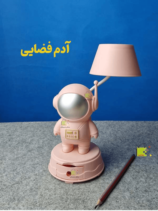 چراغ خواب عروسکی طرح آدم فضایی | ارسال فوری — تصویر ۳