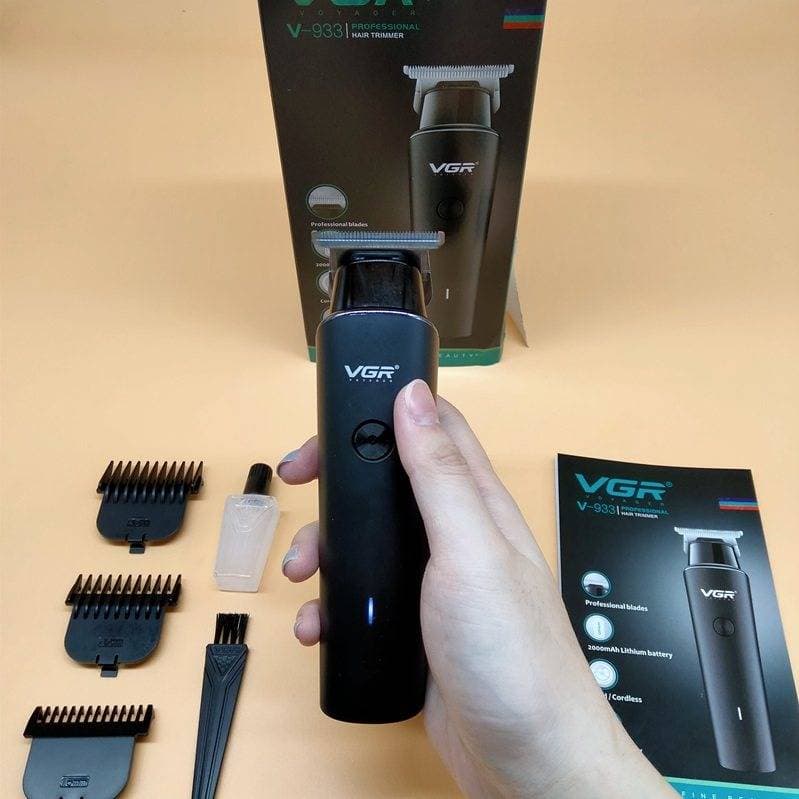 ماشین اصلاح سروصورت وی جی ار (v933)کیفیت اصلی وتضمینی — تصویر ۵