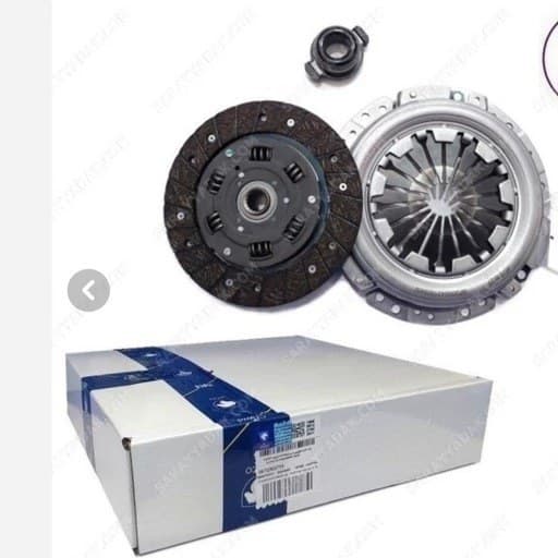 کیت کامل کلاچ-پری دمپر6فنر-طرحVALEO-(موتور XU7-EF7-گیربکس BE) کارتن سفید ایساکو
