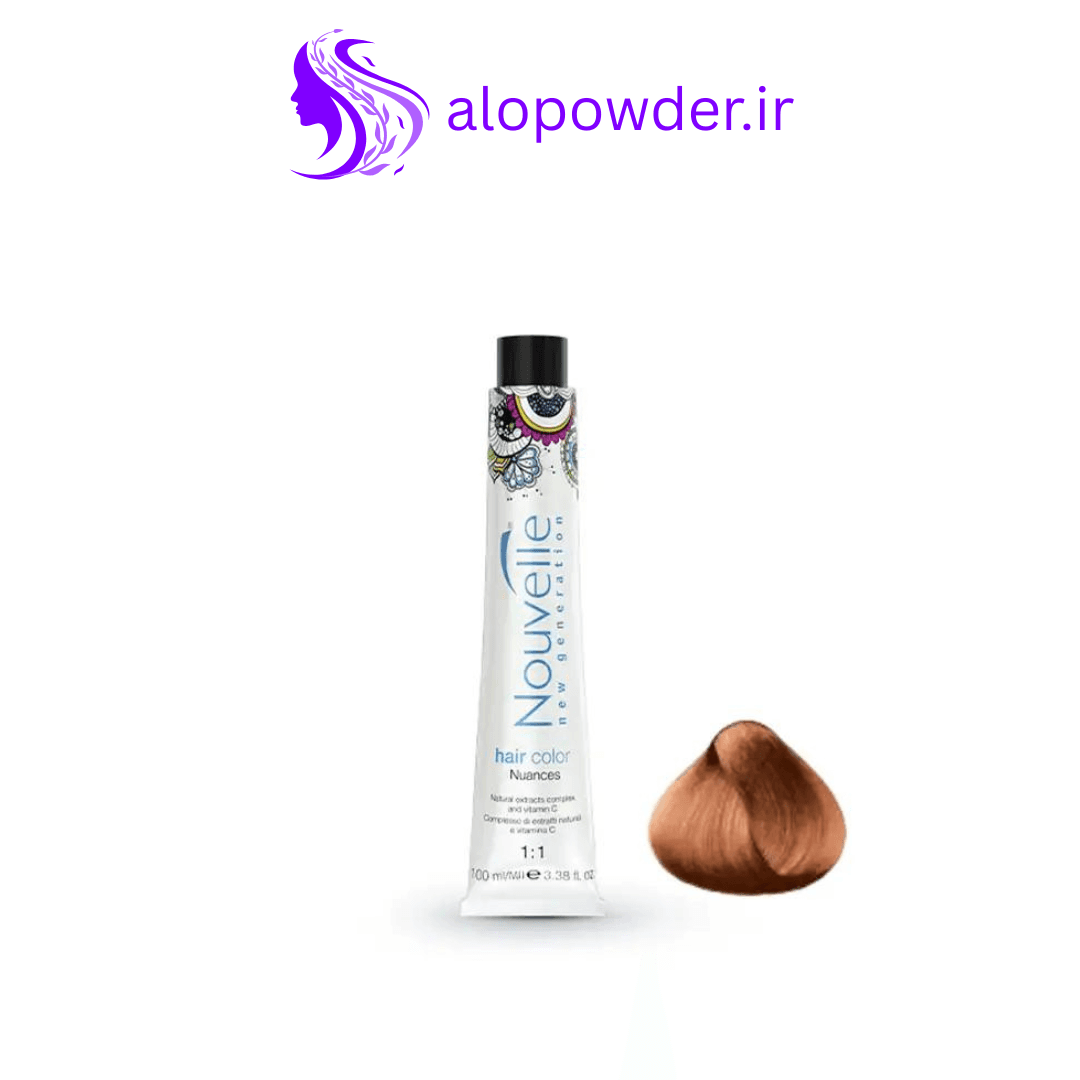 رنگ مو بلوند برنز روشن نوول Nouvelle شماره 8.43 حجم 100ml — تصویر ۲