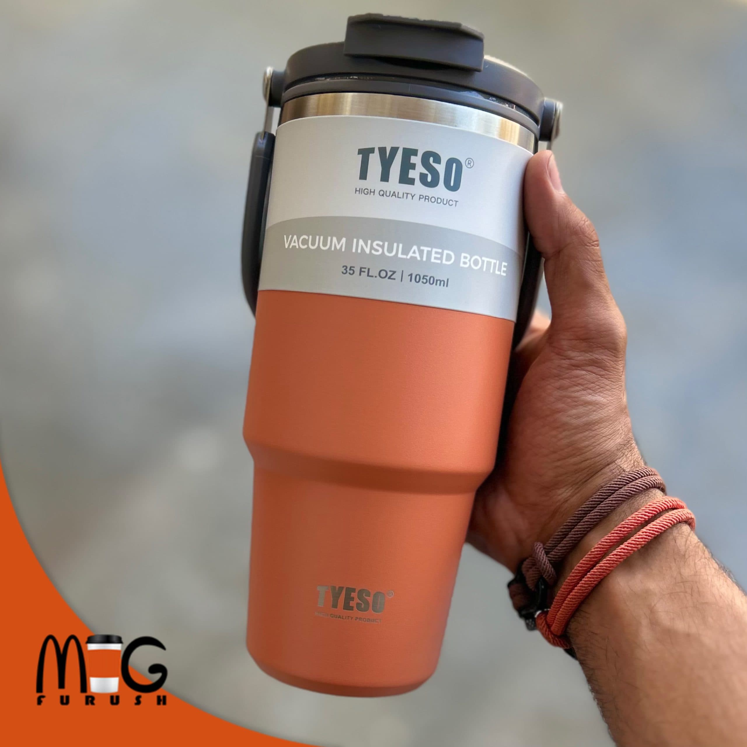 تراول ماگ دوحالته ۱۰۵۰میل tyeso تایسو — تصویر ۷