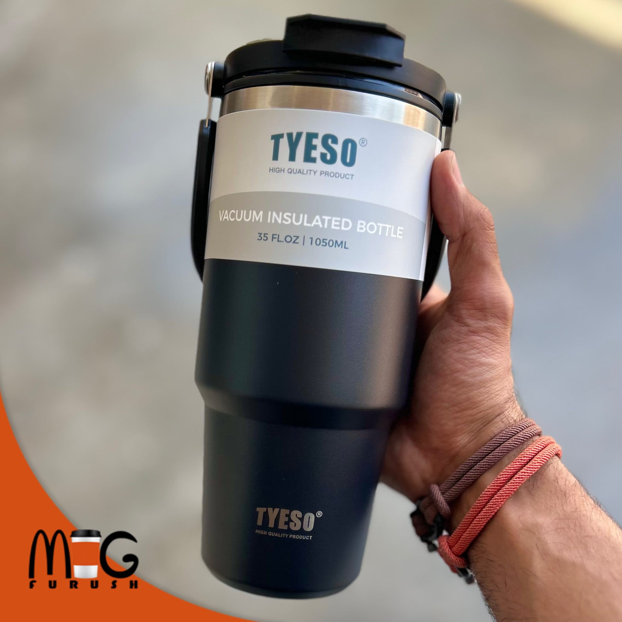 تراول ماگ دوحالته ۱۰۵۰میل tyeso تایسو — تصویر ۳