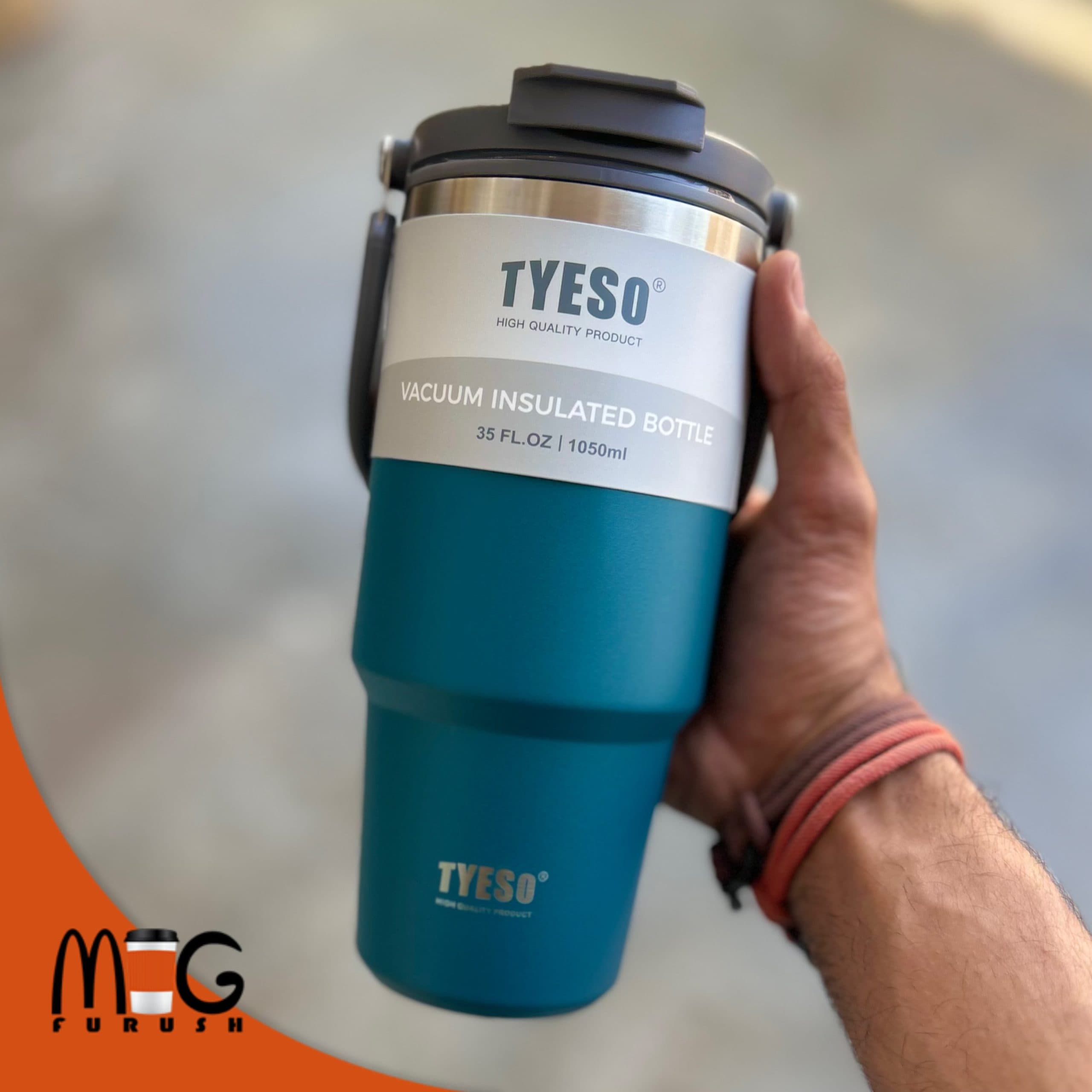 تراول ماگ دوحالته ۱۰۵۰میل tyeso تایسو — تصویر ۴