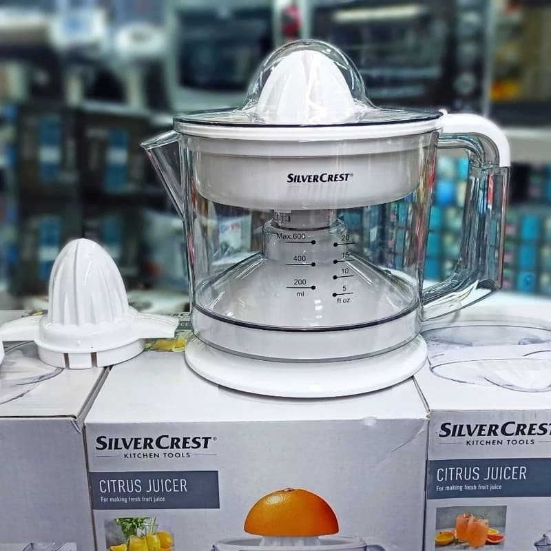 آب مرکبات‌گیری سیلور کرست (SilverCrest) ساخت آلمان | با دو مخروط و فیلتر قابل تنظیم — تصویر ۳