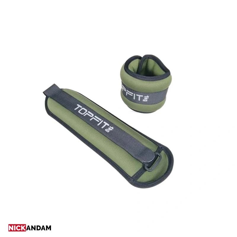 وزنه مچ پا تاپ فیت 1 کیلوگرمی بسته 2 عددی — تصویر ۲