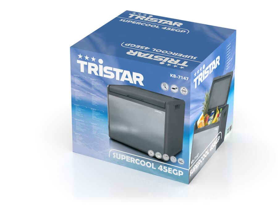 کول باکس کمپینگ Tristar KB-7147 | یخچال قابل حمل 41 لیتری بیصدا با سیستم جذب — تصویر ۴