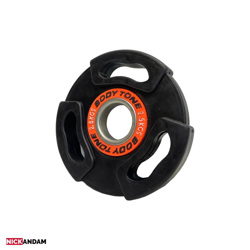 صفحه هالتر 2.5 کیلویی body ton سوراخ 50mm