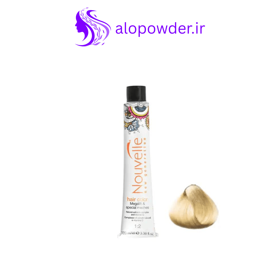 رنگ مو اولترا بلوند صحرایی نوول Nouvelle شماره 900 حجم 100ml