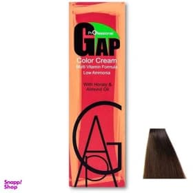 رنگ مو گپ (Gap) سری شکلاتی مدل قهوه ای شکلاتی روشن شماره 5.7