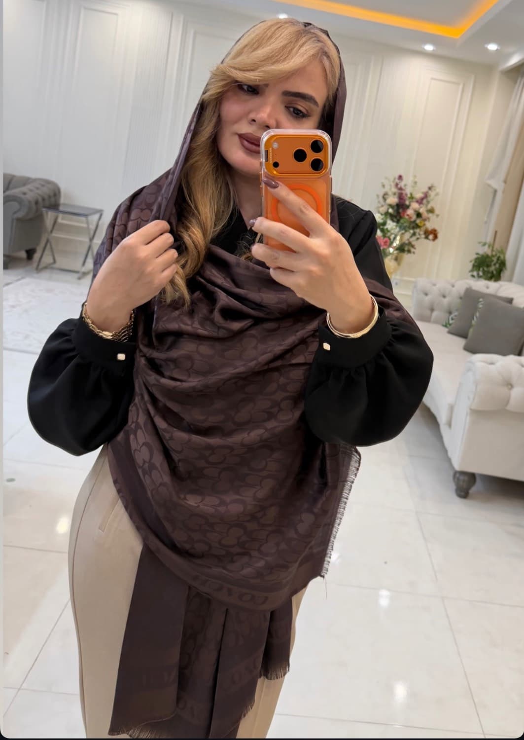 شال ژاکارد مارک کوچ