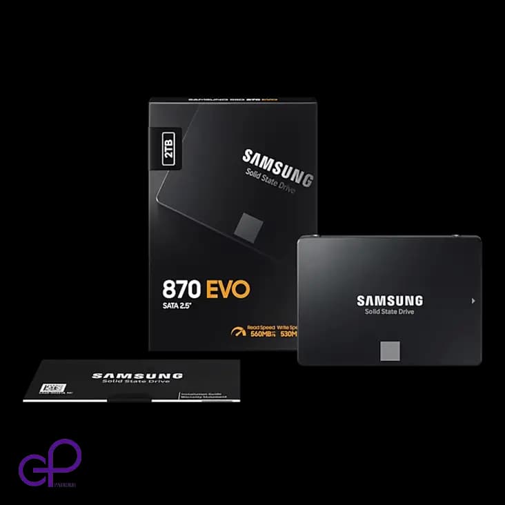 اس‌اس‌دی اینترنال سامسونگ 870EVO SATA 2.5 Inch ظرفیت 2 ترابایت — تصویر ۴