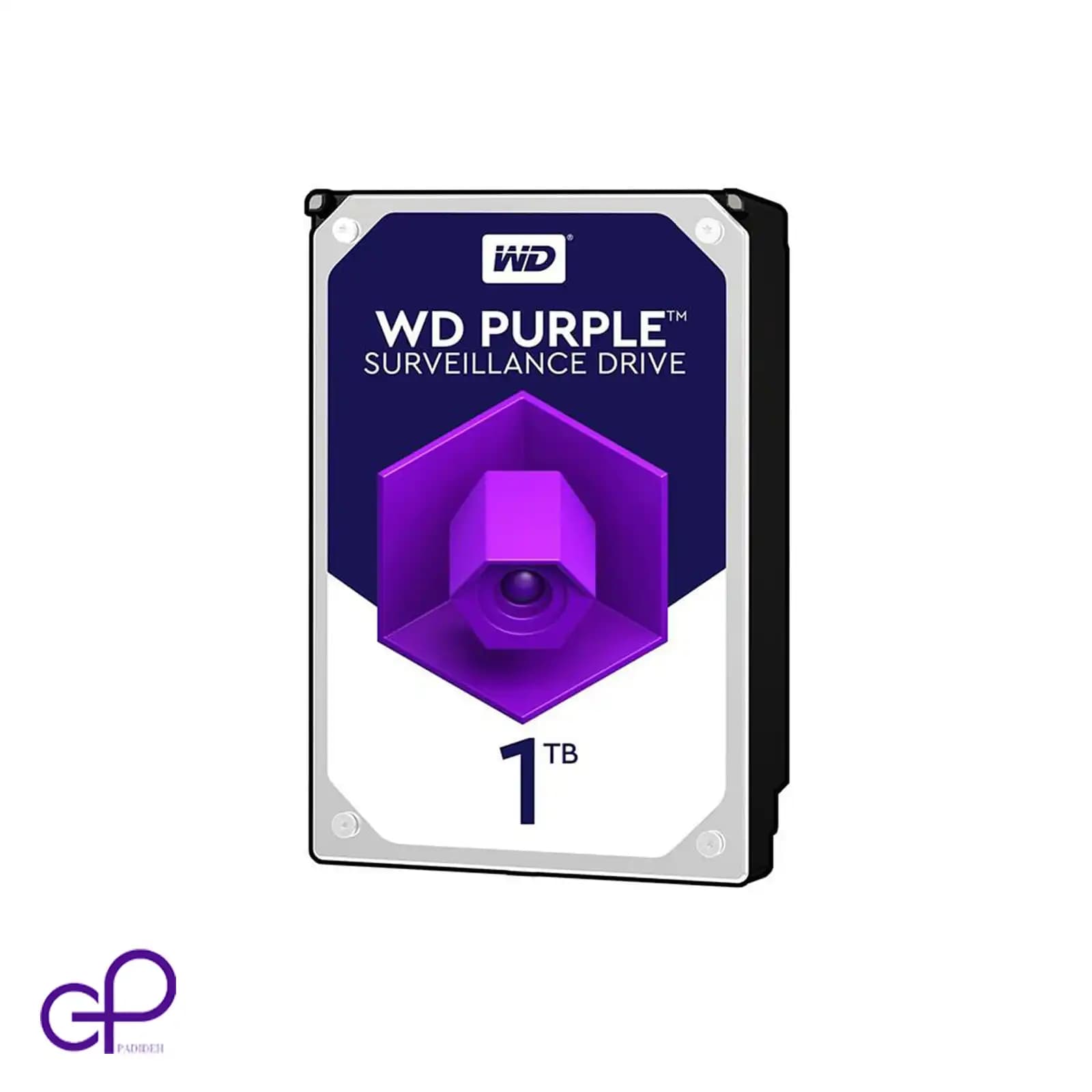 هارد اینترنال وسترن دیجیتال Purple ظرفیت 1TB