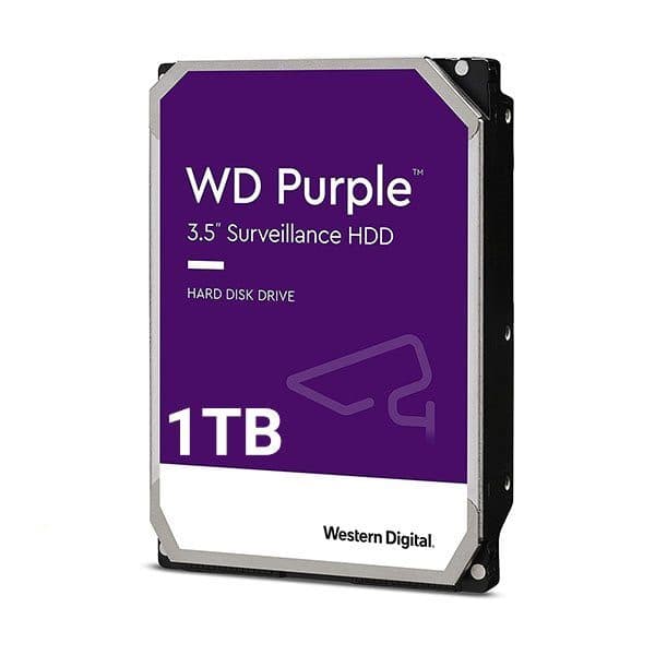 هارد اینترنال وسترن دیجیتال Purple ظرفیت 1TB — تصویر ۲