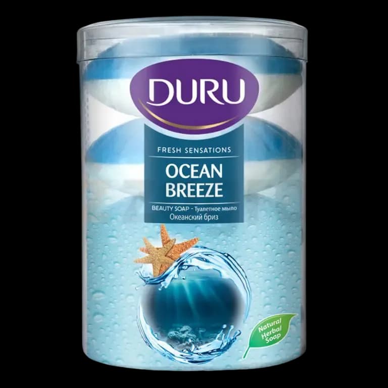صابون گیاهی دورو سری Fresh Sensations مدل Ocean Breeze بسته ۴ عددی