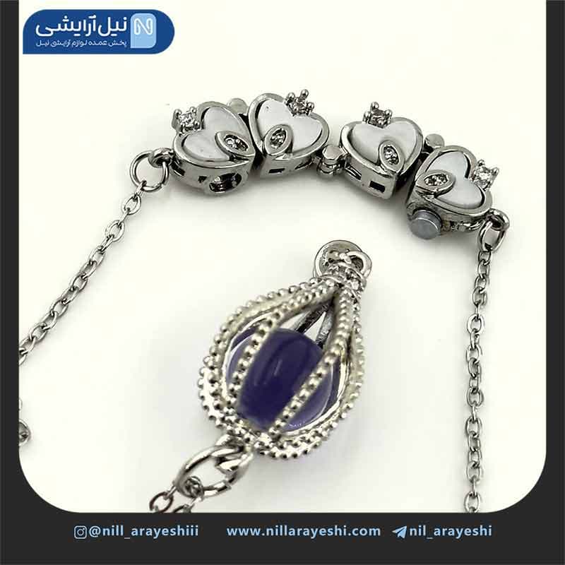 گردنبند استیل نقره ای — تصویر ۷