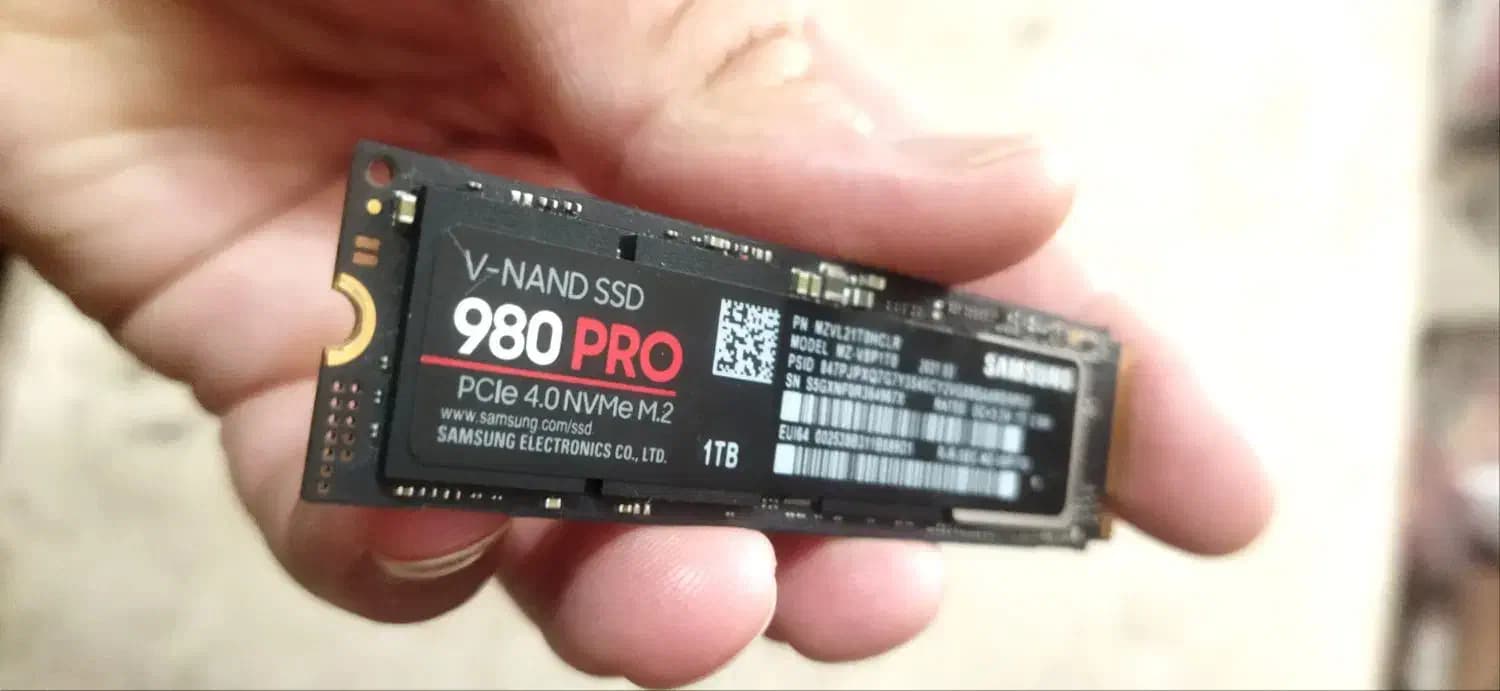SSD یک ترابایت ساخت سامسونگ NVMe — تصویر ۲