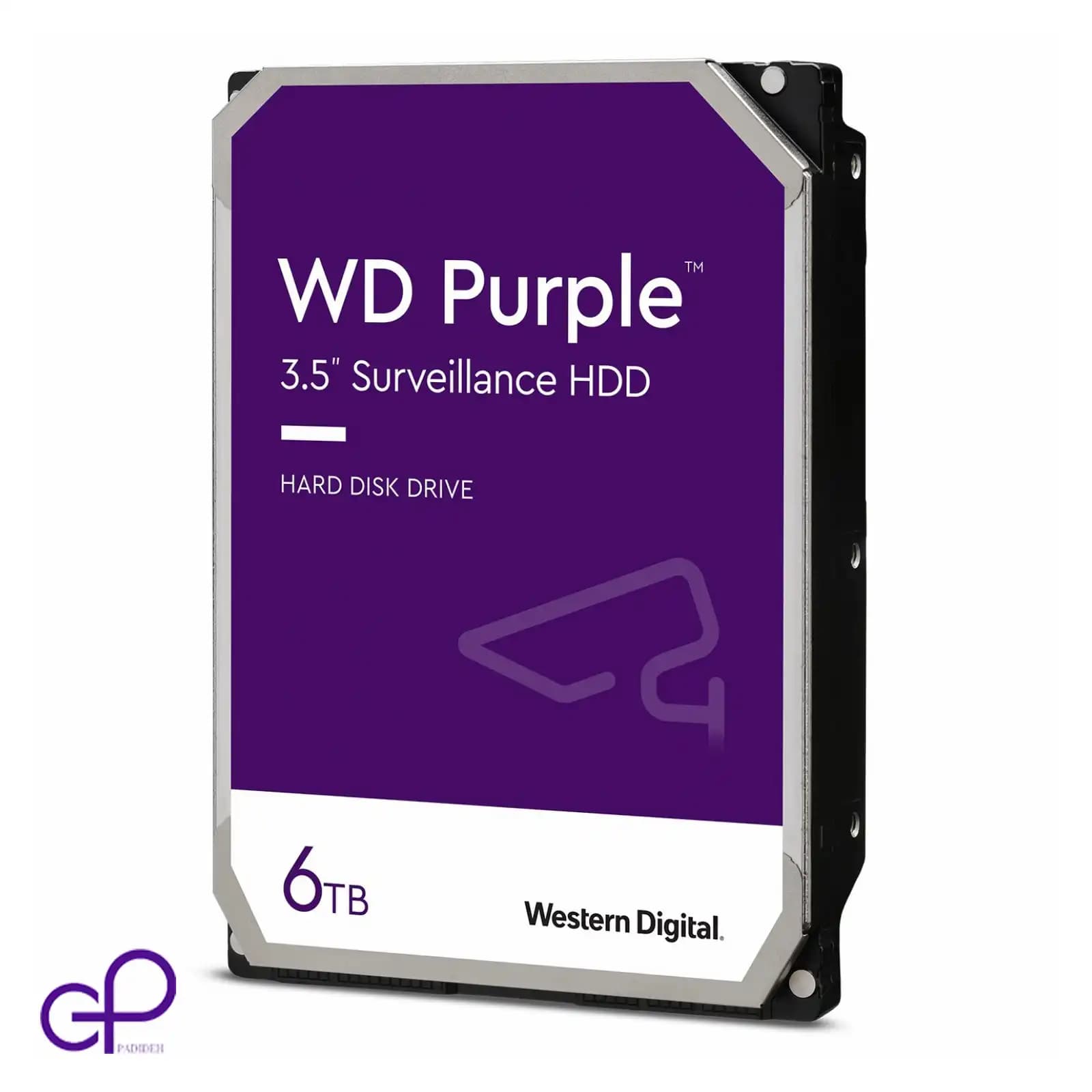 هارد اینترنال وسترن دیجیتال Purple ظرفیت 6TB