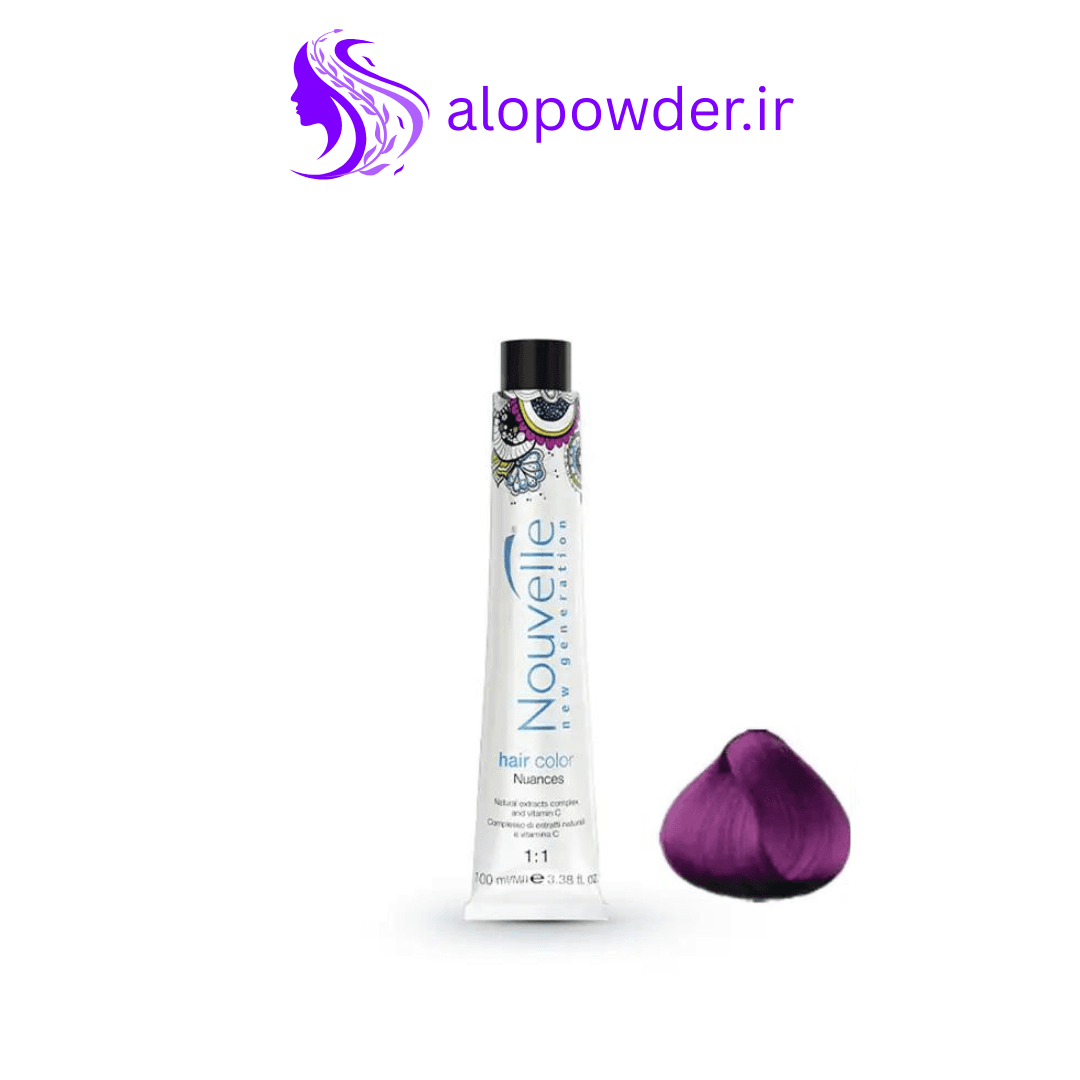 رنگ مو بنفش فشن نوول Nouvelle شماره 022 حجم 100ml اینتسیفیر