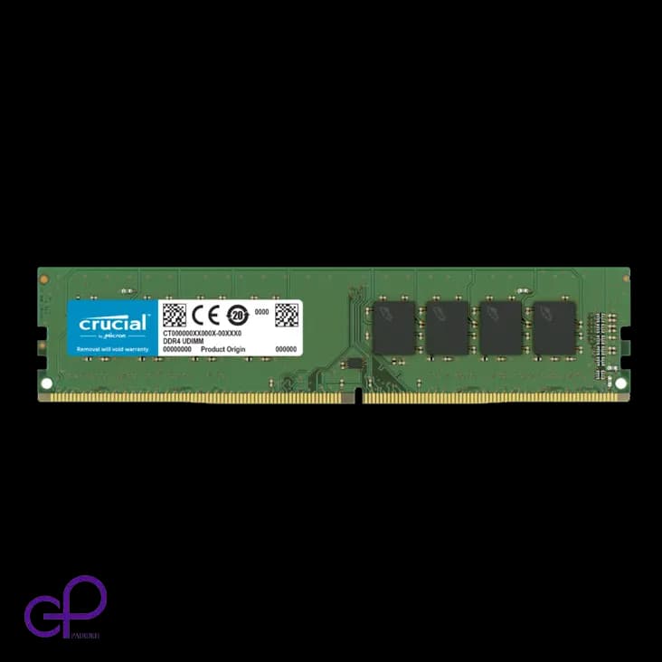 رم کامپیوتر DDR4 کروشیال CT8 با ظرفیت 8 گیگابایت و فرکانس 3200 مگاهرتز