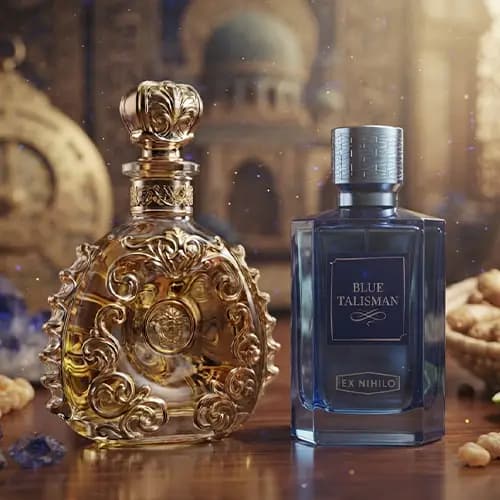 اسانس عطر اکس نیهلو بلو تالیسمان (Ex Nihilo Blue Talisman)؛ طلسمی مدرن، درخشان و اغواگر از تلفیق مدرنیته و لوکس‌گرایی