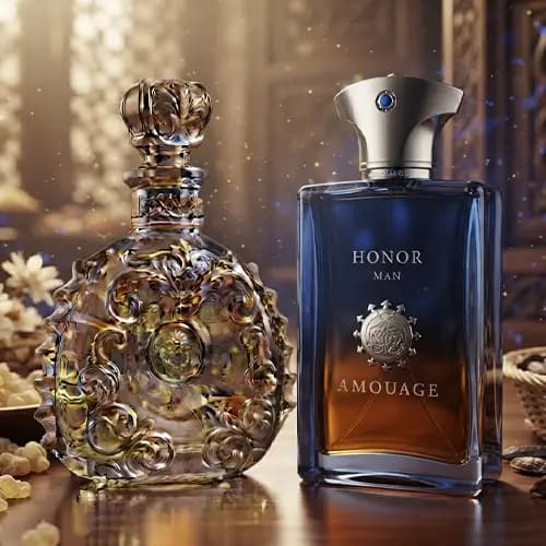 اسانس عطر آمواج هانر (Amouage Honour)؛ تجسم شکوهمند اصالت، پاکی و روایح سفید سلطنتی