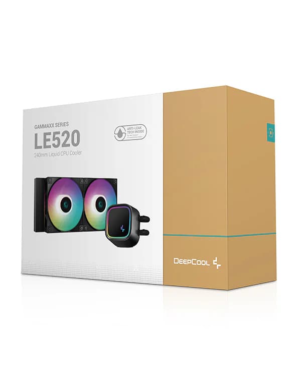 خنک کننده مایع دیپ کول LE520 BLACK — تصویر ۶