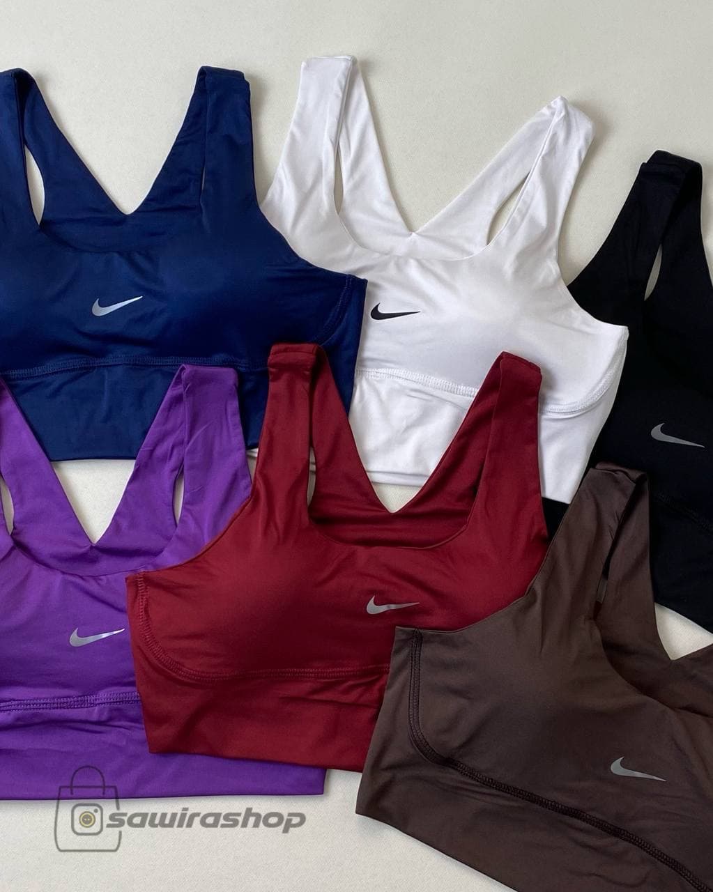 نیم تنه پشت پروانه ای زنانه نایک (Nike) - (کد: 1758) — تصویر ۳